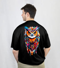 Shadow Watch Street Tee – Black - Oversized - Unisex