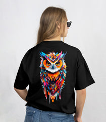 Shadow Watch Street Tee – Black - Oversized - Unisex