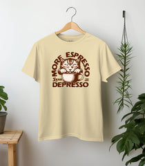 More Expresso Beige Oversized T-Shirt