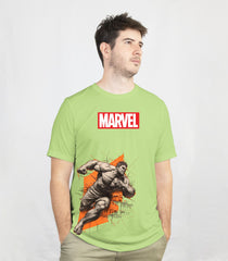Marvel Hulk Superhero Regular Fit T-shirt Front Vie 1