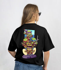 Ninja Vibes Unisex T-Shirt - Oversized – Black