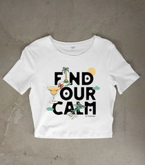 Inner Peace Crop Top – White Edition