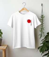 Brave Female Warrior White T-Shirt – Oversized Bold Graphic Tee