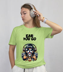 Music Lover Graphic Tee | Unisex Relaxed Fit – Pista