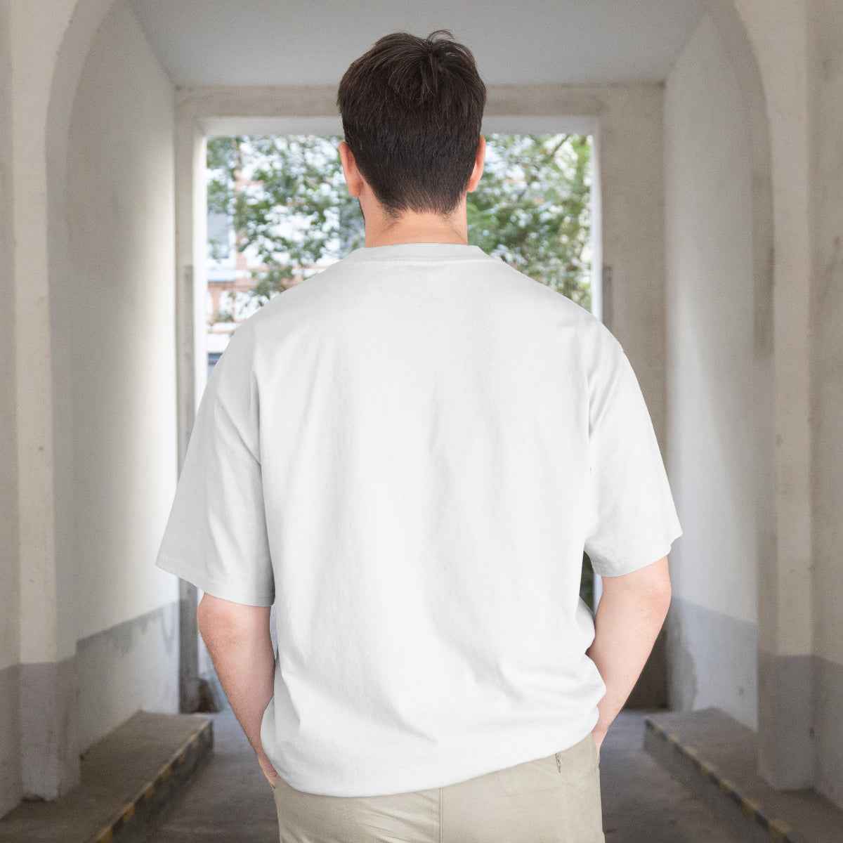 Tokyo Capital of Japan Oversized T-Shirt Back View 1
