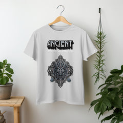 Light Gray Ancient Warrior Relaxed Fit T-shirt