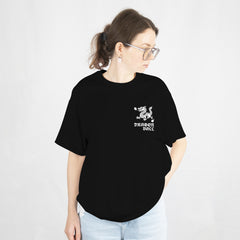 Pixelink - Dragon Ball – Black Edition - Unisex Oversized T-Shirt - Black Color Front View 2