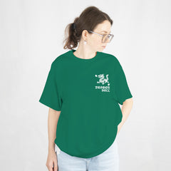 Goku Dragon Ball Z Bottle Green Oversized T-Shirt Front View 2