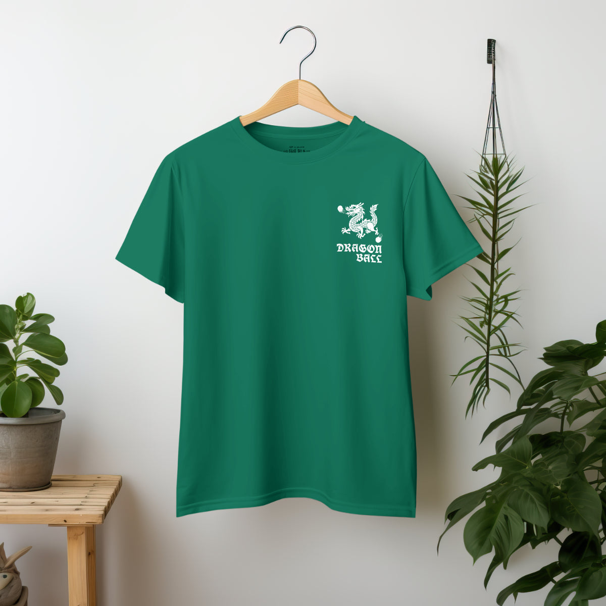 Goku Dragon Ball Z Bottle Green Oversized T-Shirt