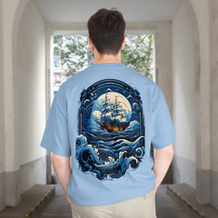 Go with the flow Oversized T-Shirt Back View 1