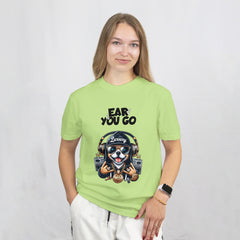 Music Lover Graphic T-shirt Front View 2