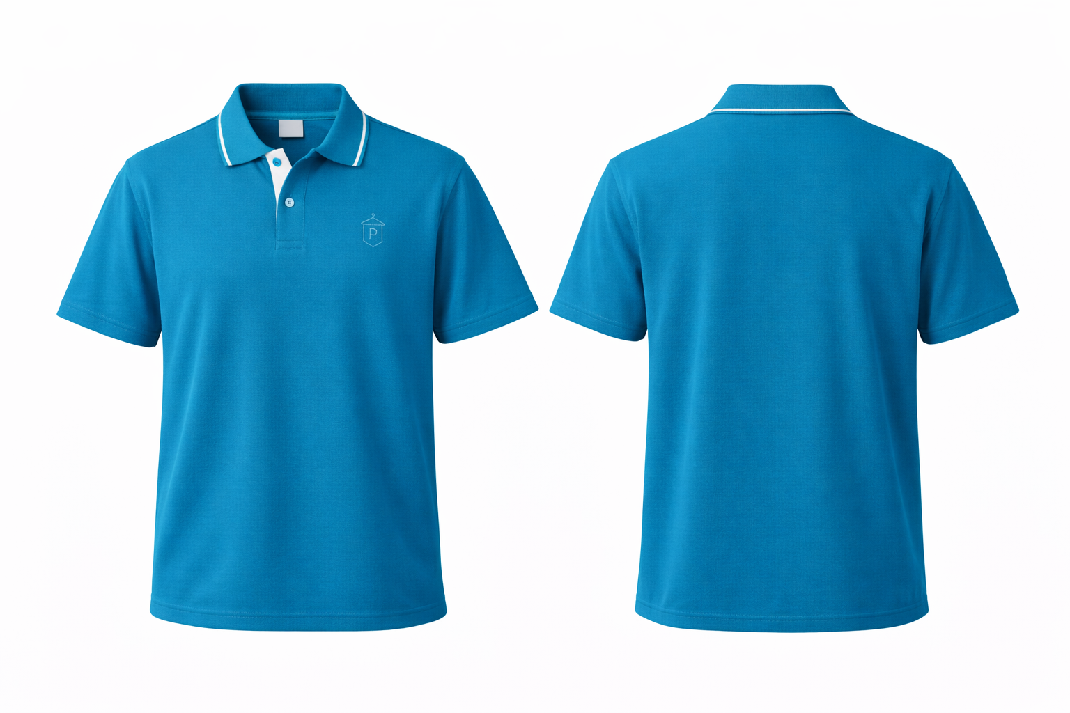 Pixelink - Premium Polo T-Shirt - Regular Fit - Rama Color Front + Back