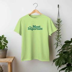 Love and Money Both Needed Pista Regular Fit T-Shirt