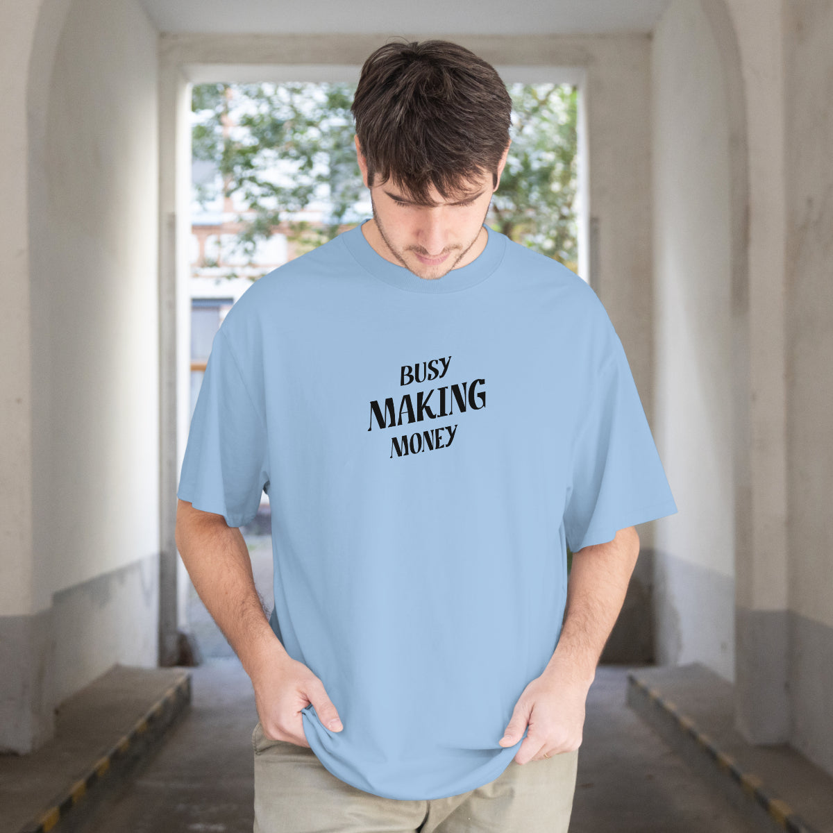 Error 404 Love Bold Streetwear Oversized T-Shirt Front View 1