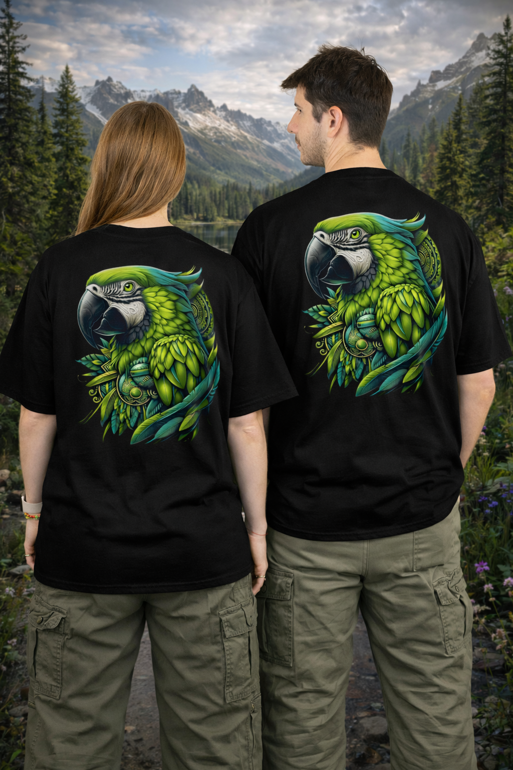 Pixelink - Earth Lover Streetwear – Unisex Oversized T-Shirt - Black Color - Pixelink